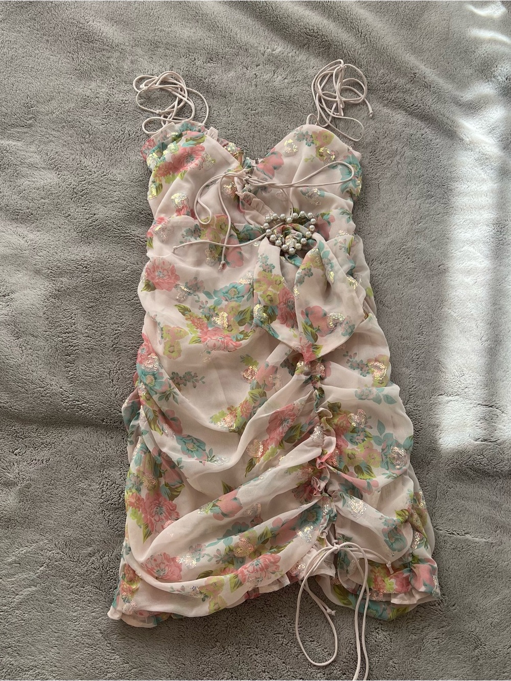 For Love and Lemons Serafine Mini Dress